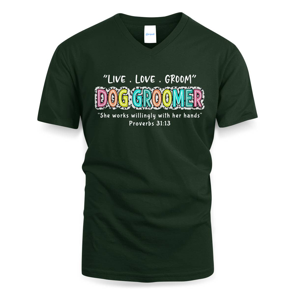 Awesome Dog Groomer-T-shirt - grunx260804-0032