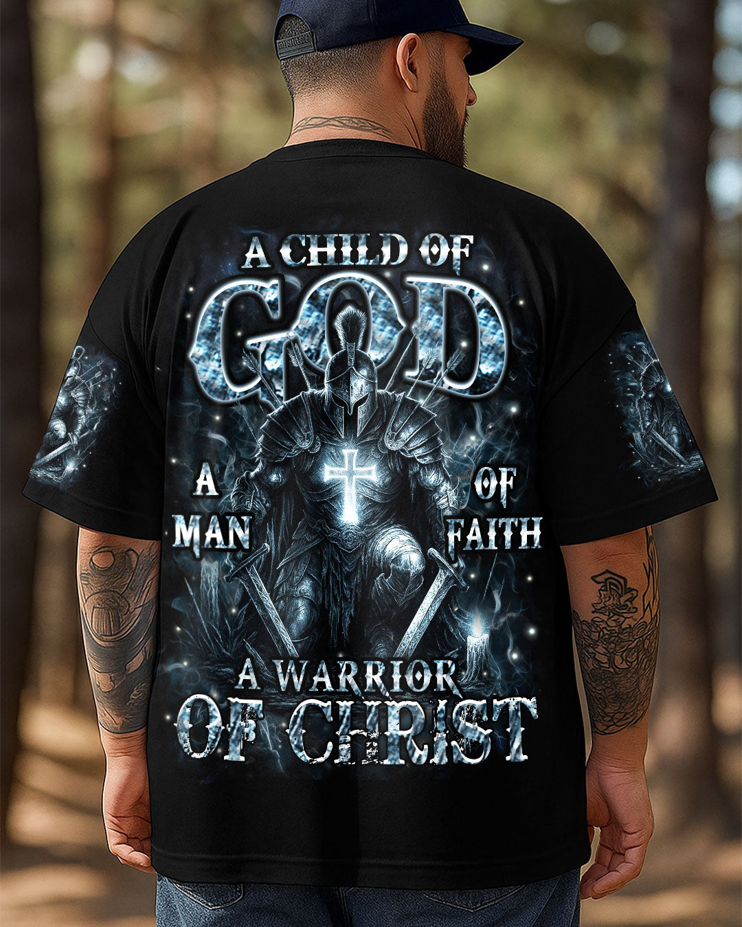 A Warrior Of Christ Men's All Over Print Shirt - Trunx199241