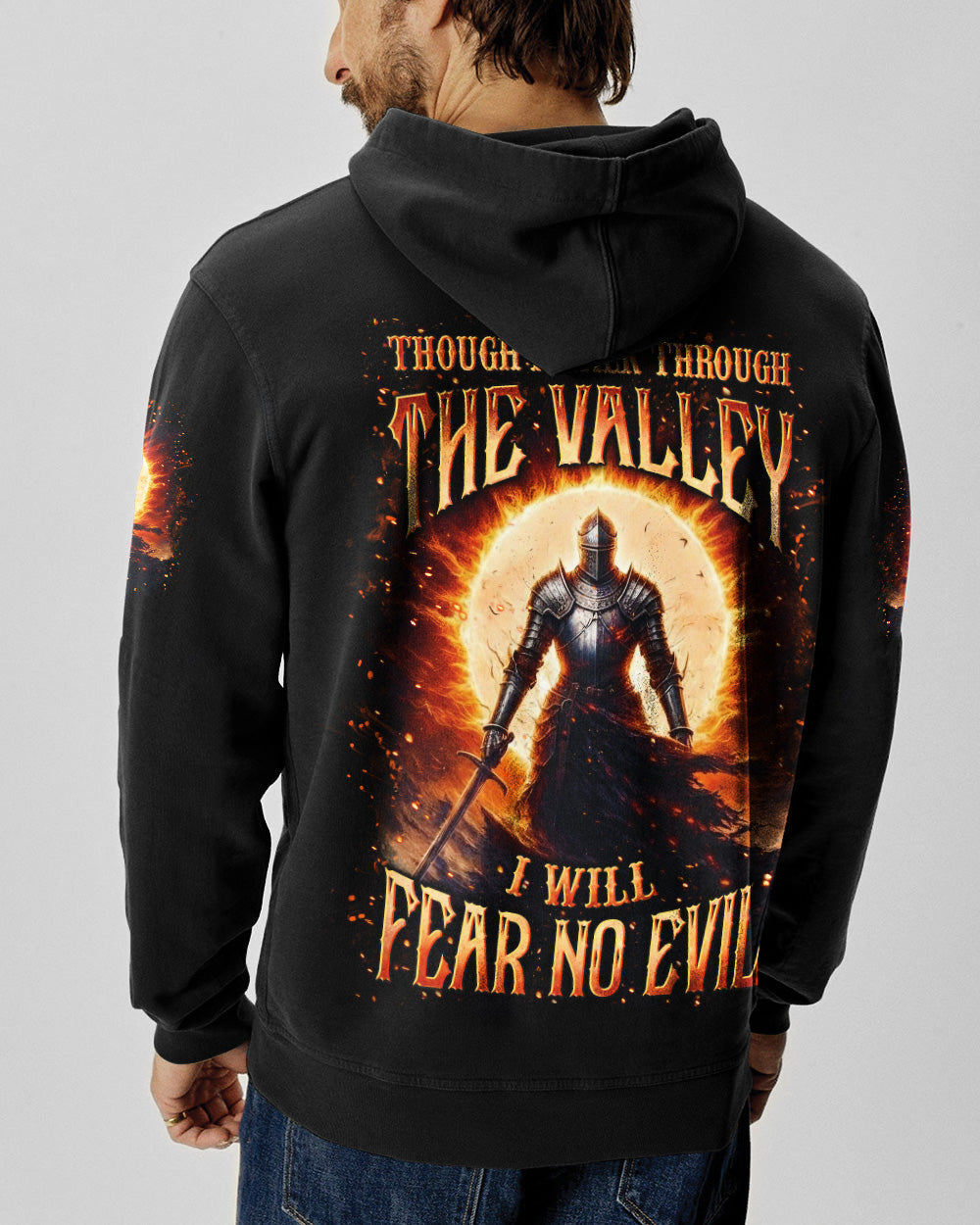 I Will Fear No Evil Warrior Men's All Over Print Shirt - Trunx208888