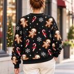 Personalized Skeleton Gingerbread Sweatshirt