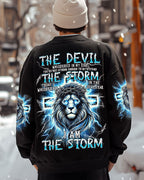 I Am The Storm Lion Men's All Over Print Shirt - Trunx278252