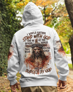 I Would Rather Stand With God Men's All Over Print Shirt - Trunx548781