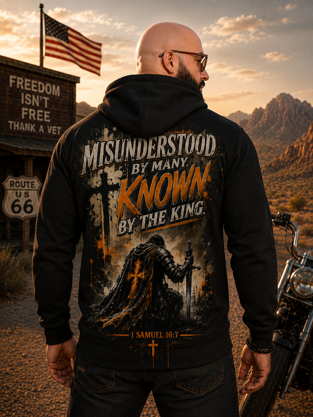 Misunderstood by Many, Known by the King – 1 Samuel 16:7 Christian All-Over Print Shirt