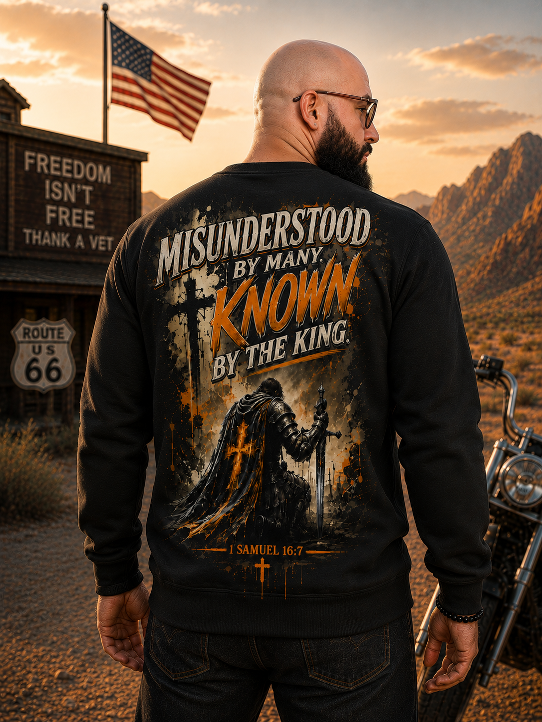 Misunderstood by Many, Known by the King – 1 Samuel 16:7 Christian All-Over Print Shirt