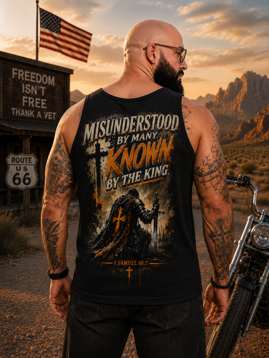 Misunderstood by Many, Known by the King – 1 Samuel 16:7 Christian All-Over Print Shirt