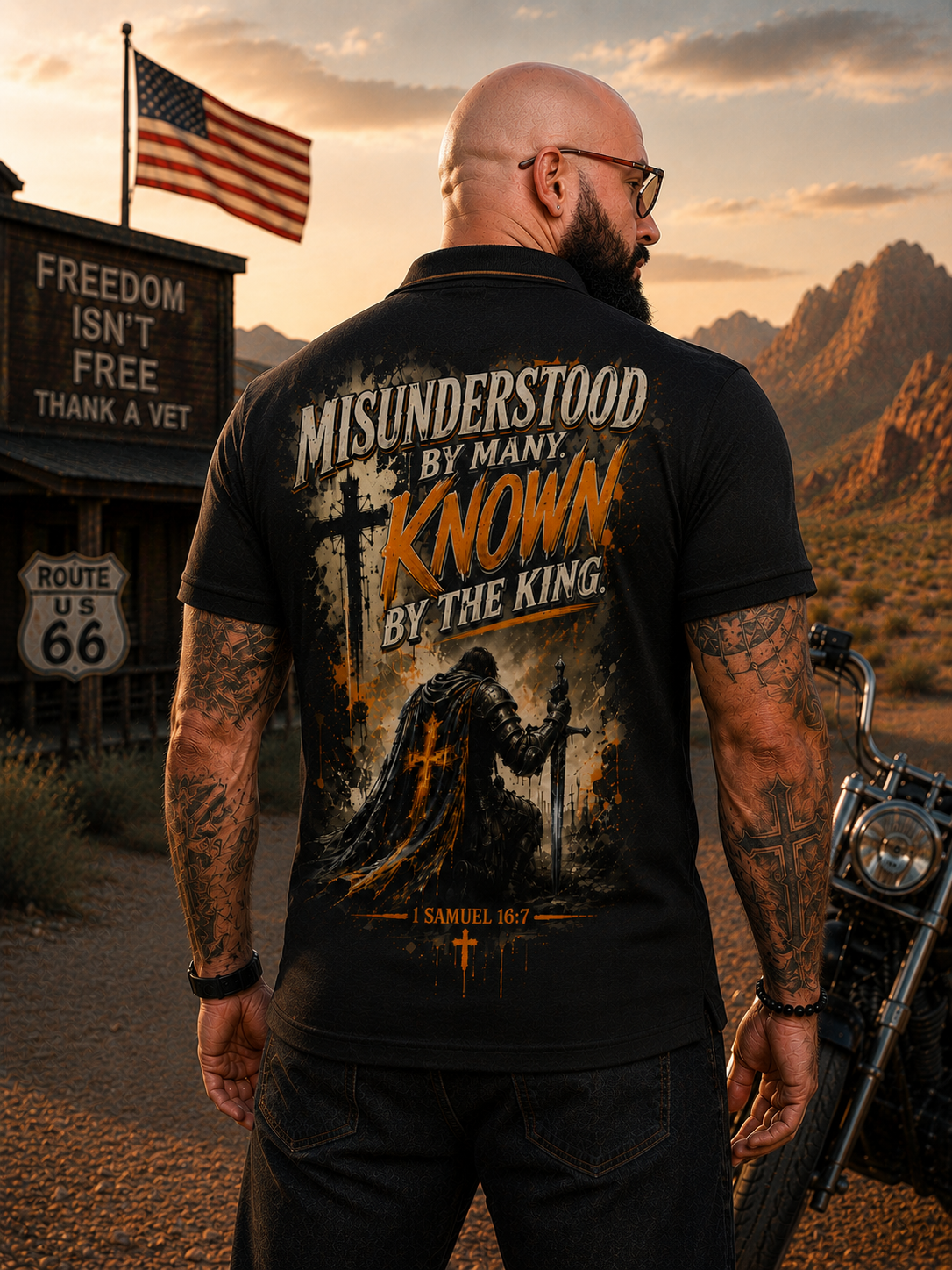 Misunderstood by Many, Known by the King – 1 Samuel 16:7 Christian All-Over Print Shirt