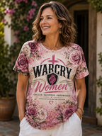 WarCry Women All-Over Print Shirt – Called. Equipped. Empowered.