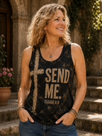 Send Me. Isaiah 6:8 – All-Over Print Christian Shirt