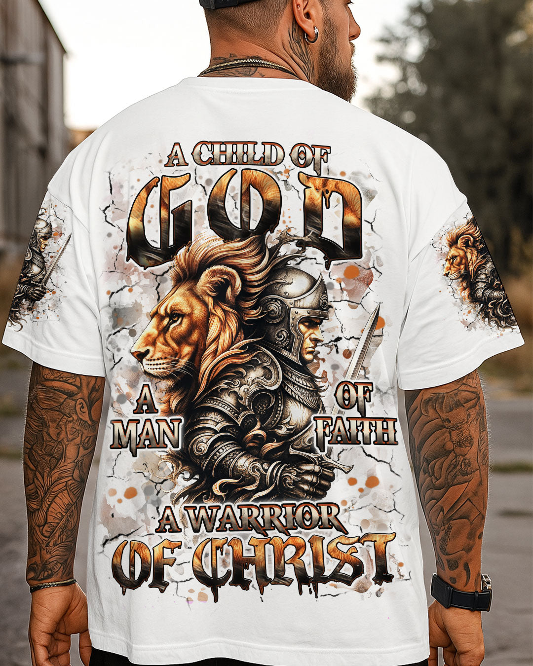 A Warrior Of Christ Men's All Over Print Shirt - Trunx251845
