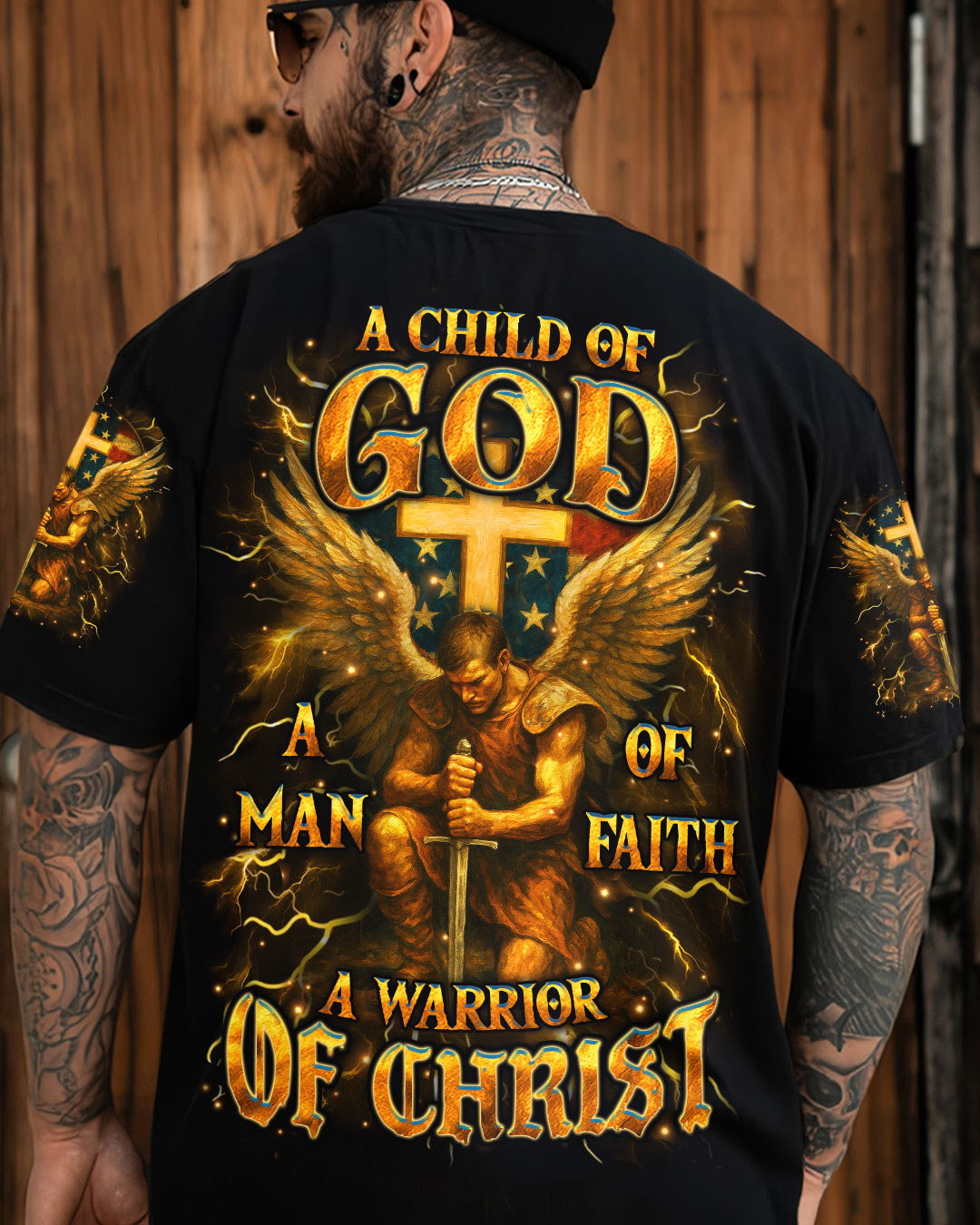 A Warrior Of Christ Men's All Over Print Shirt - Trunx220308