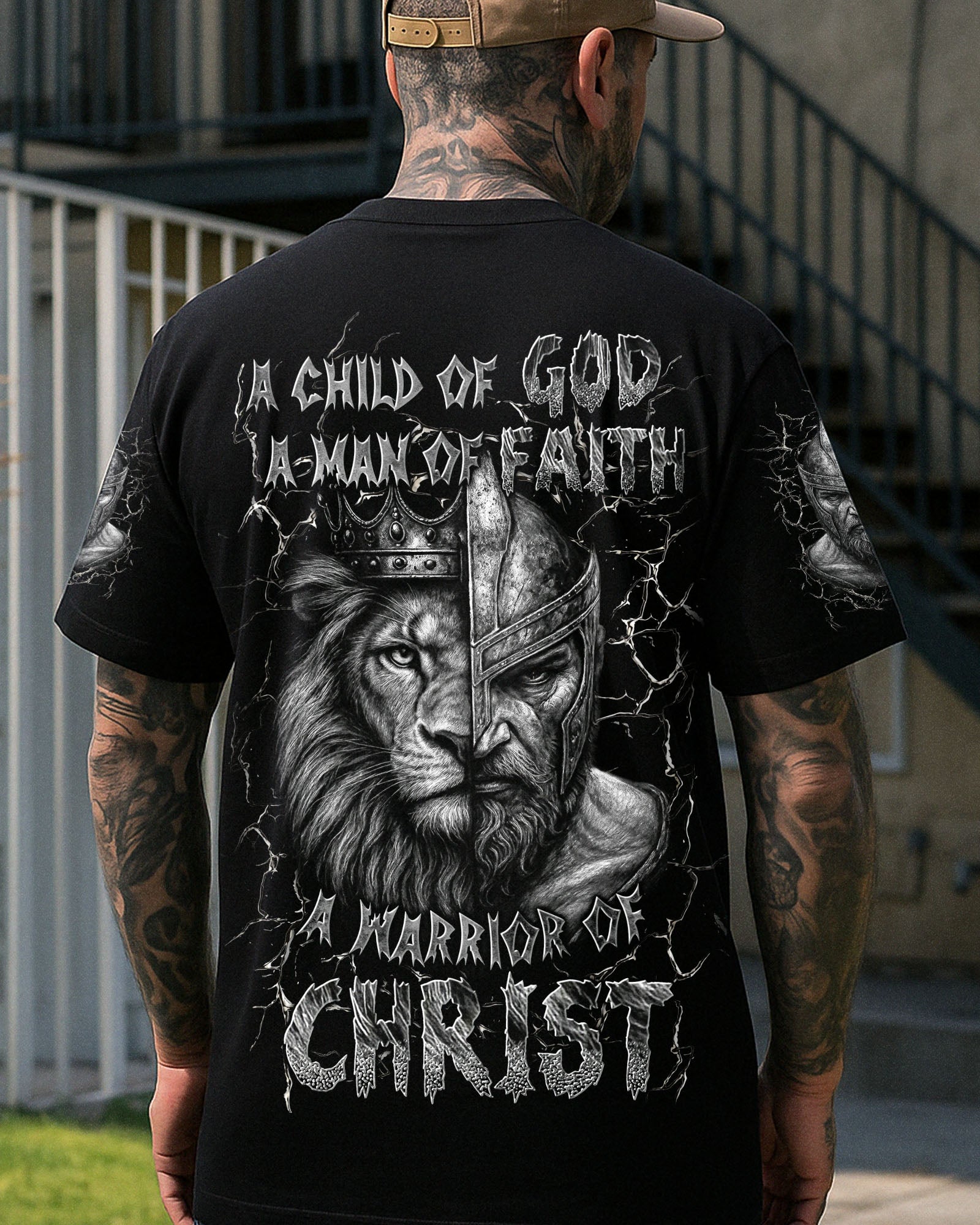A Warrior Of Christ Men's All Over Print Shirt - Trunx612747