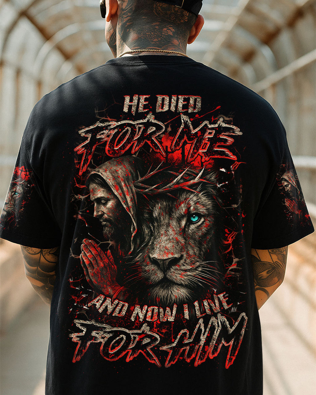He Died For Me Men's All Over Print Shirt - Trunx491066
