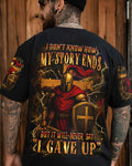 I Don't Know How My Story Ends Warrior Men's All Over Print Shirt - Trunx921177
