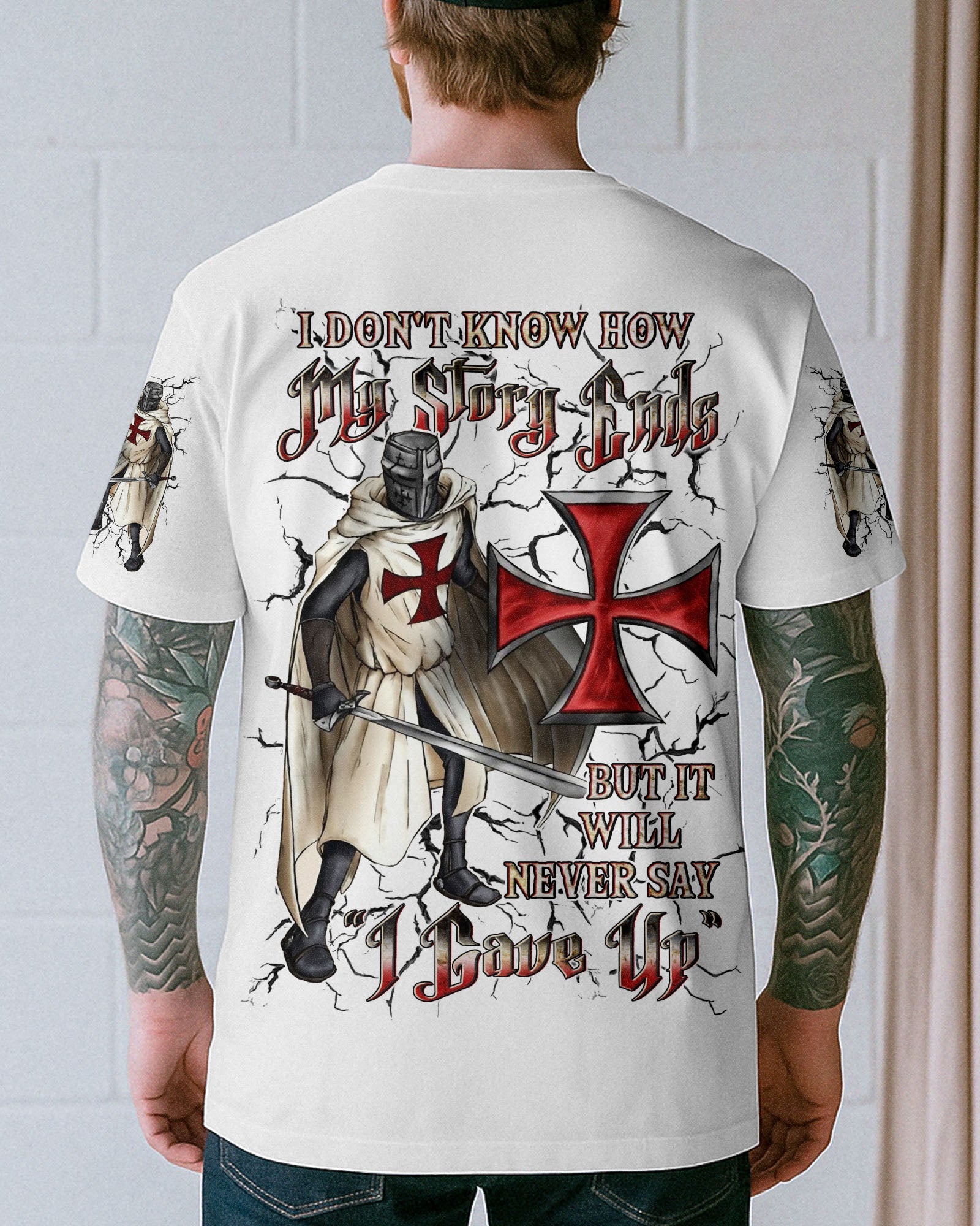I Don't Know How My Story Ends Warrior Men's All Over Print Shirt - Trunx252695