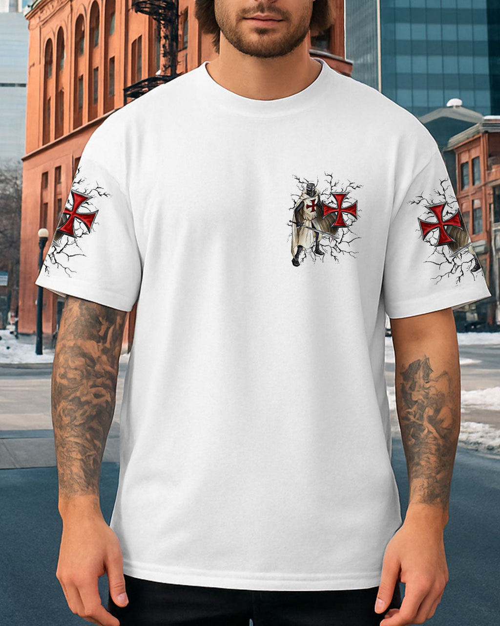I Don't Know How My Story Ends Warrior Men's All Over Print Shirt - Trunx252695