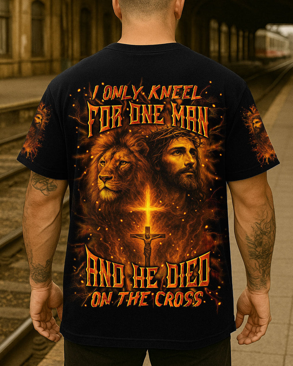 I Only Kneel For One Man Men's All Over Print Shirt - Trunx941591