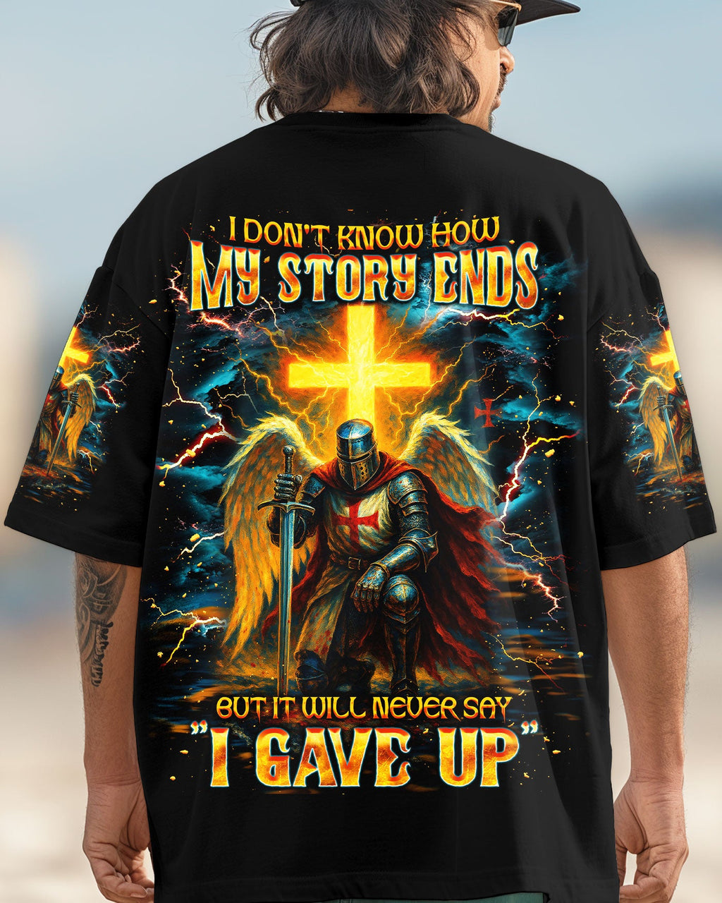 I Don't Know How My Story Ends Warrior Men's All Over Print Shirt - Trunx104197