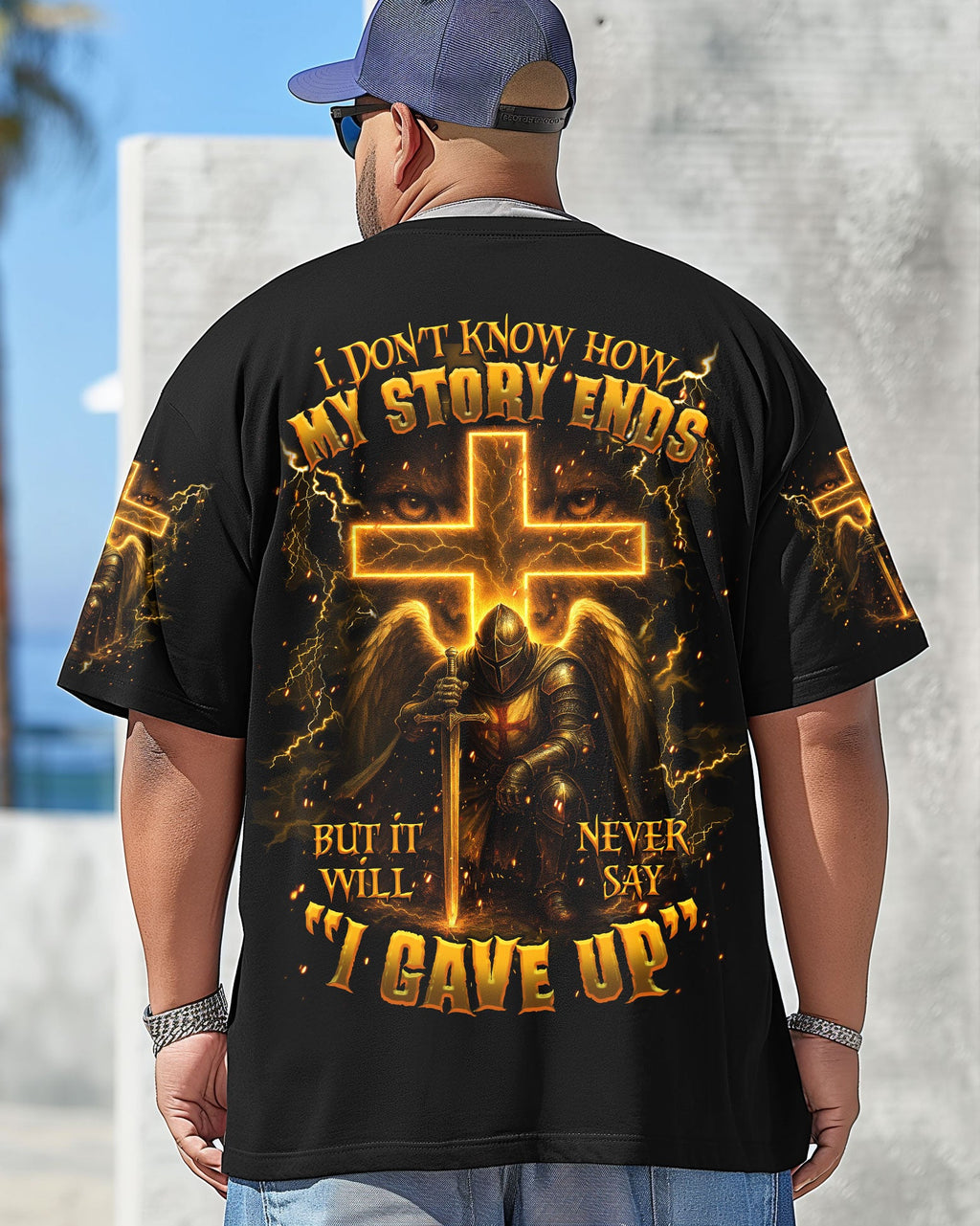 I Don't Know How My Story Ends Warrior Men's All Over Print Shirt - Trunx317723