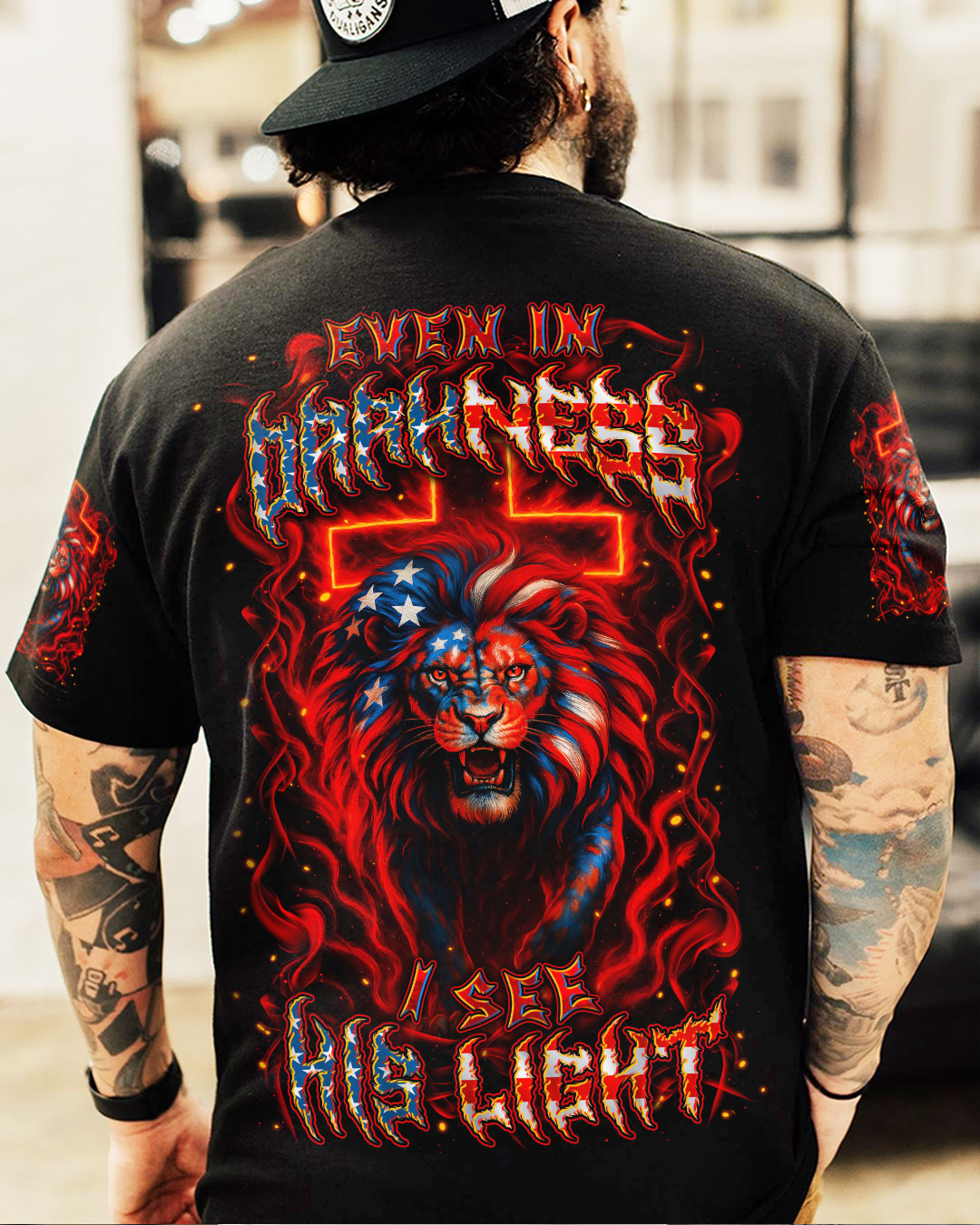 Even In The Darkness Men's All Over Print Shirt - Trunx883007