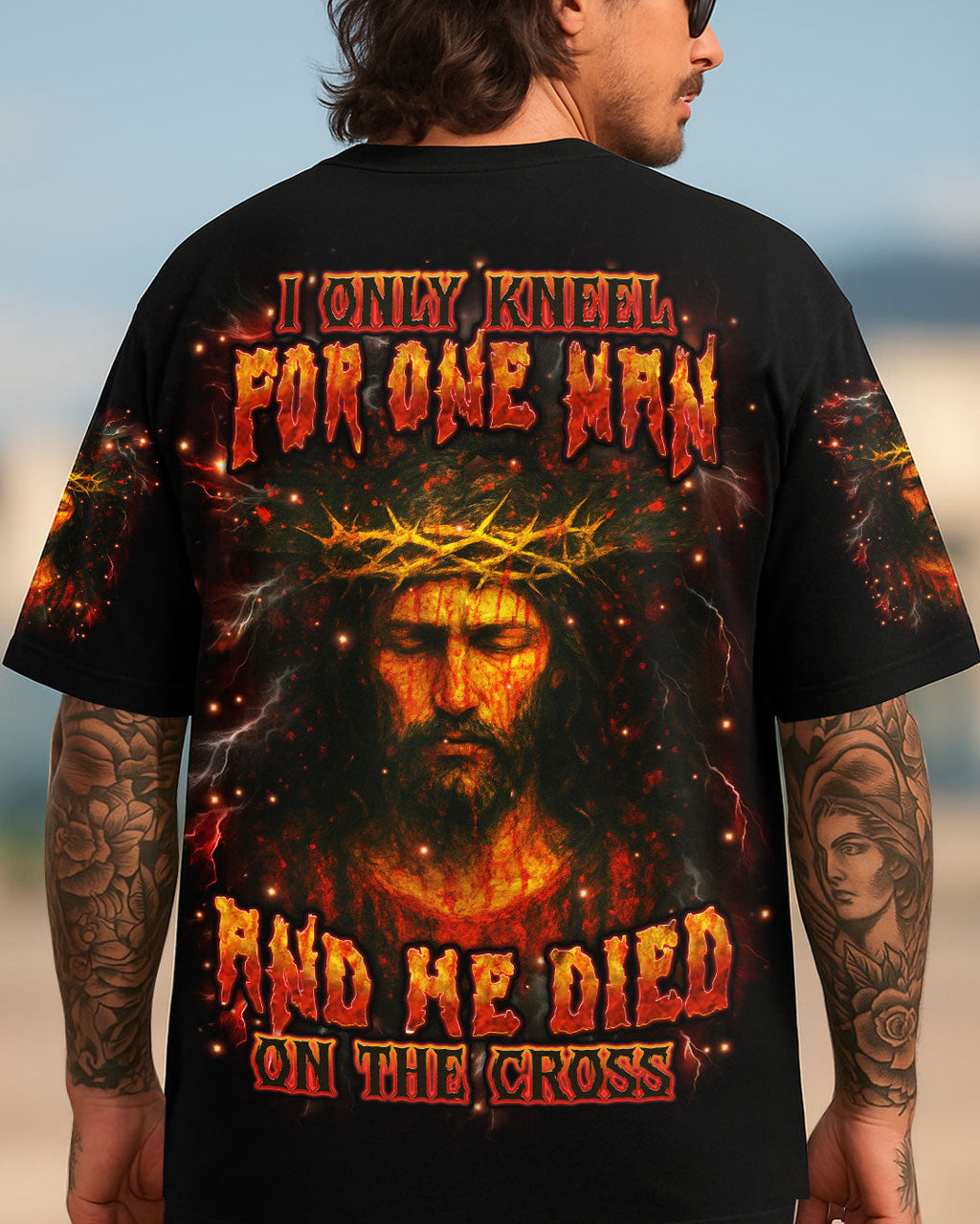 I Only Kneel For One Man Men's All Over Print Shirt - Trunx354092