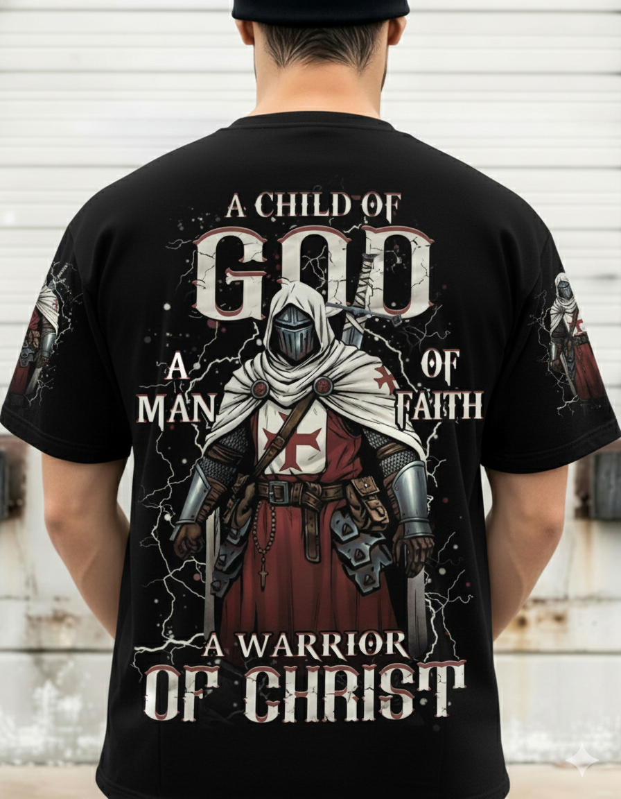 A Warrior Of Christ Men's All Over Print Shirt - Trunx333484