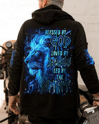 Blessed By God Lion Men's All Over Print Shirt - Trunx873591