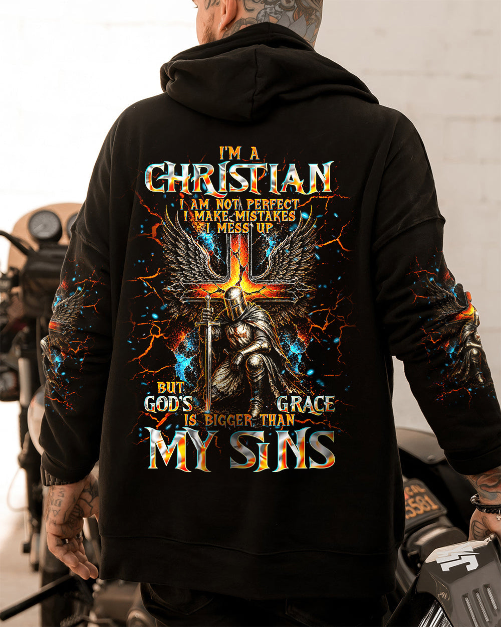 I'm A Christian Warrior Men's All Over Print Shirt - Trunx444302