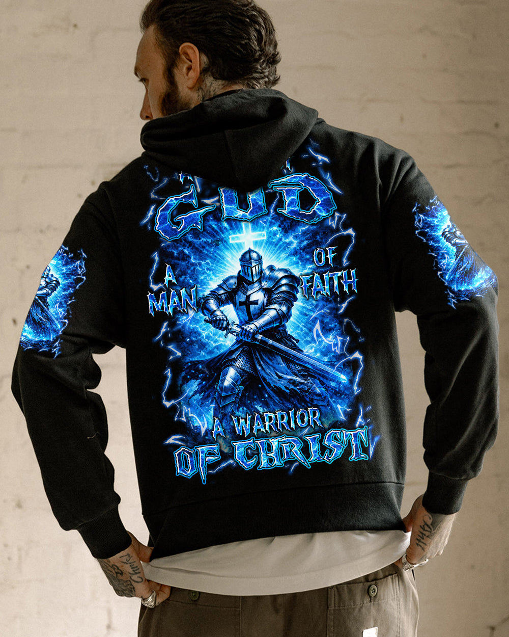 A Warrior Of Christ Men's All Over Print Shirt - Trunx655284