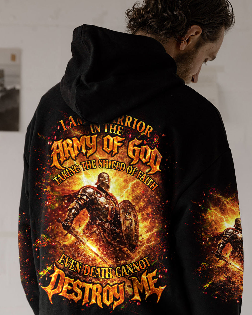 I Am A Warrior In The Army Of God Men's All Over Print Shirt - Trunx080730