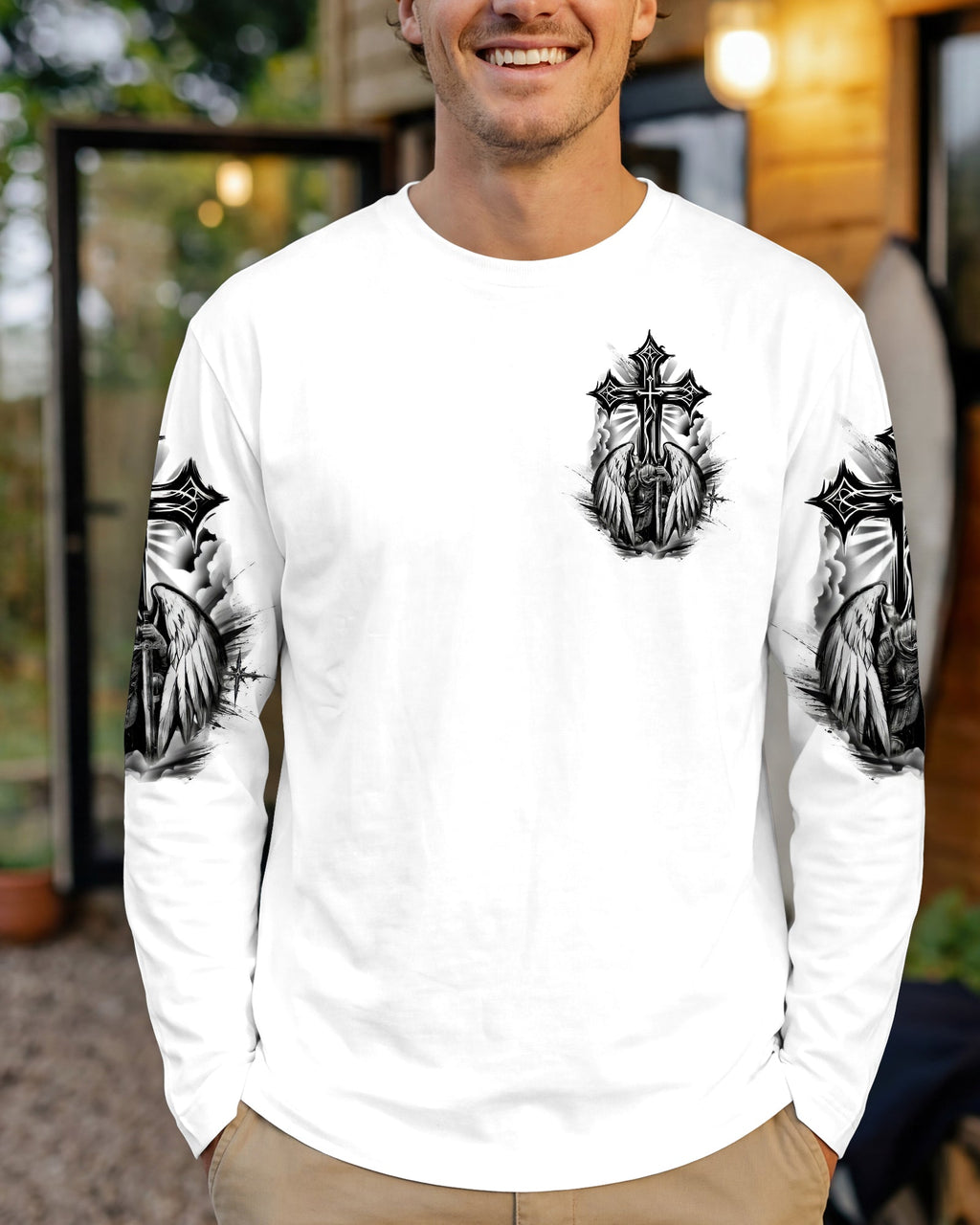 A Warrior Of Christ Men's All Over Print Shirt - Trunx140409