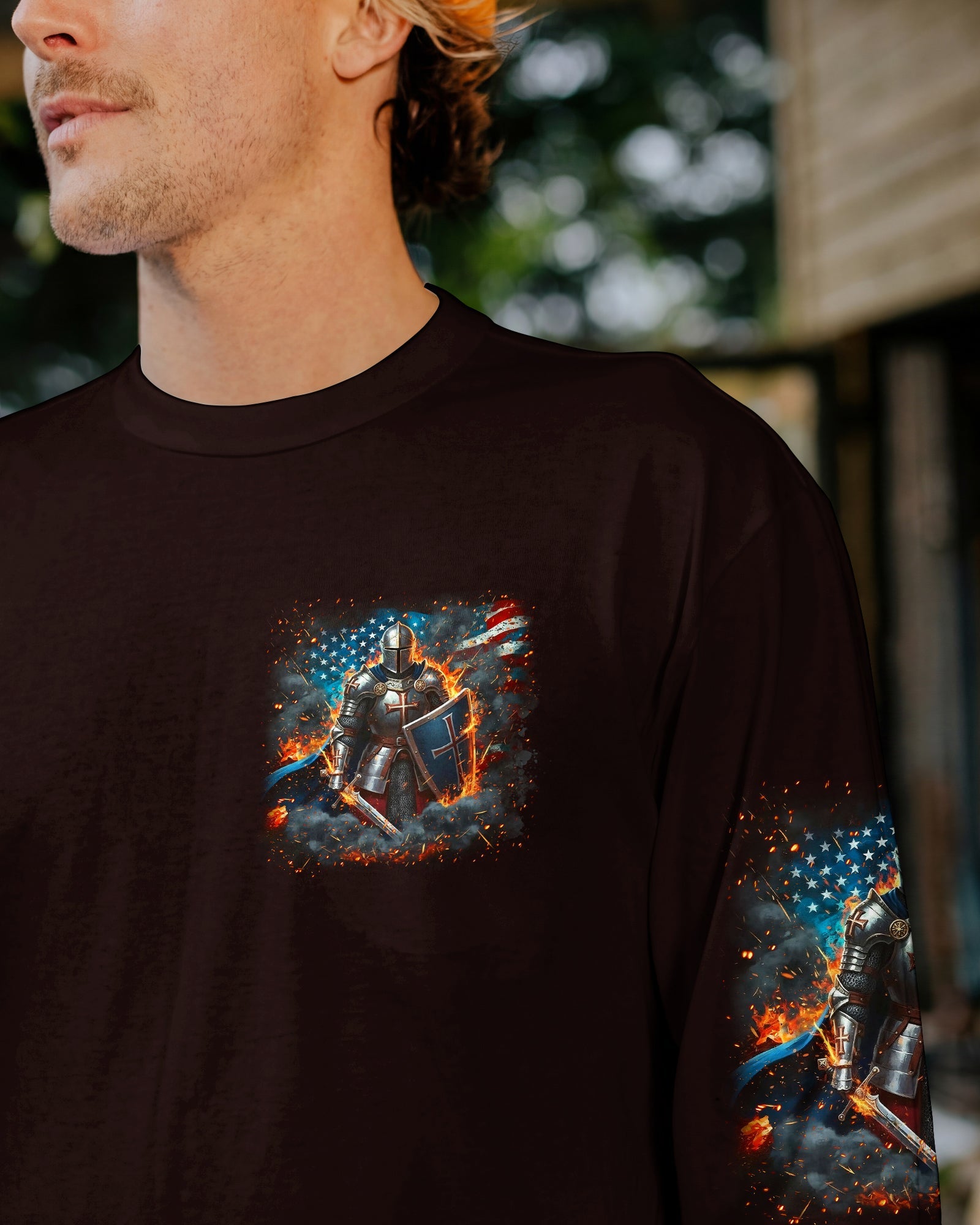 A Warrior Of Christ Men's All Over Print Shirt - Trunx703480