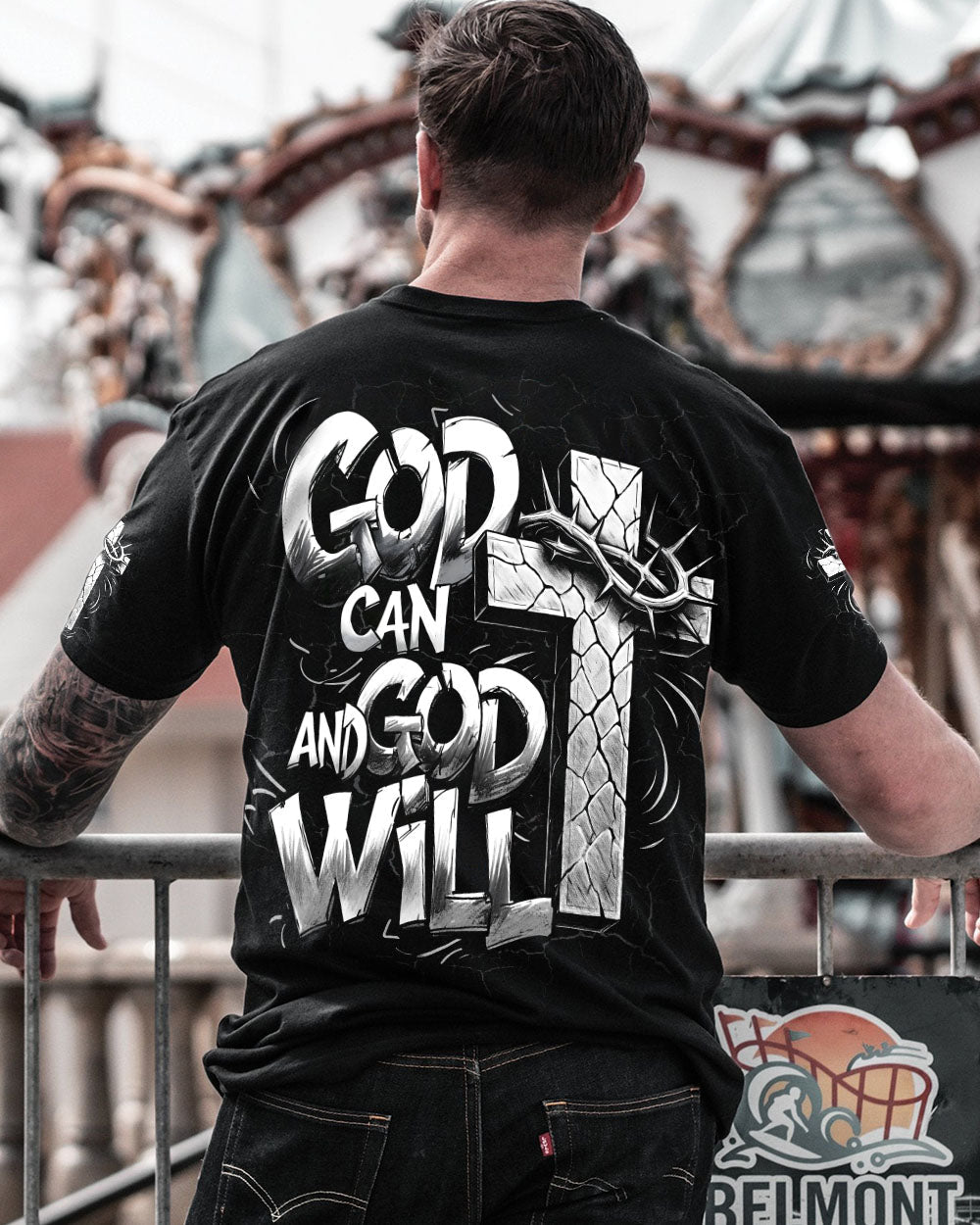 God Can And God Will Men's All Over Print - Trunx596659