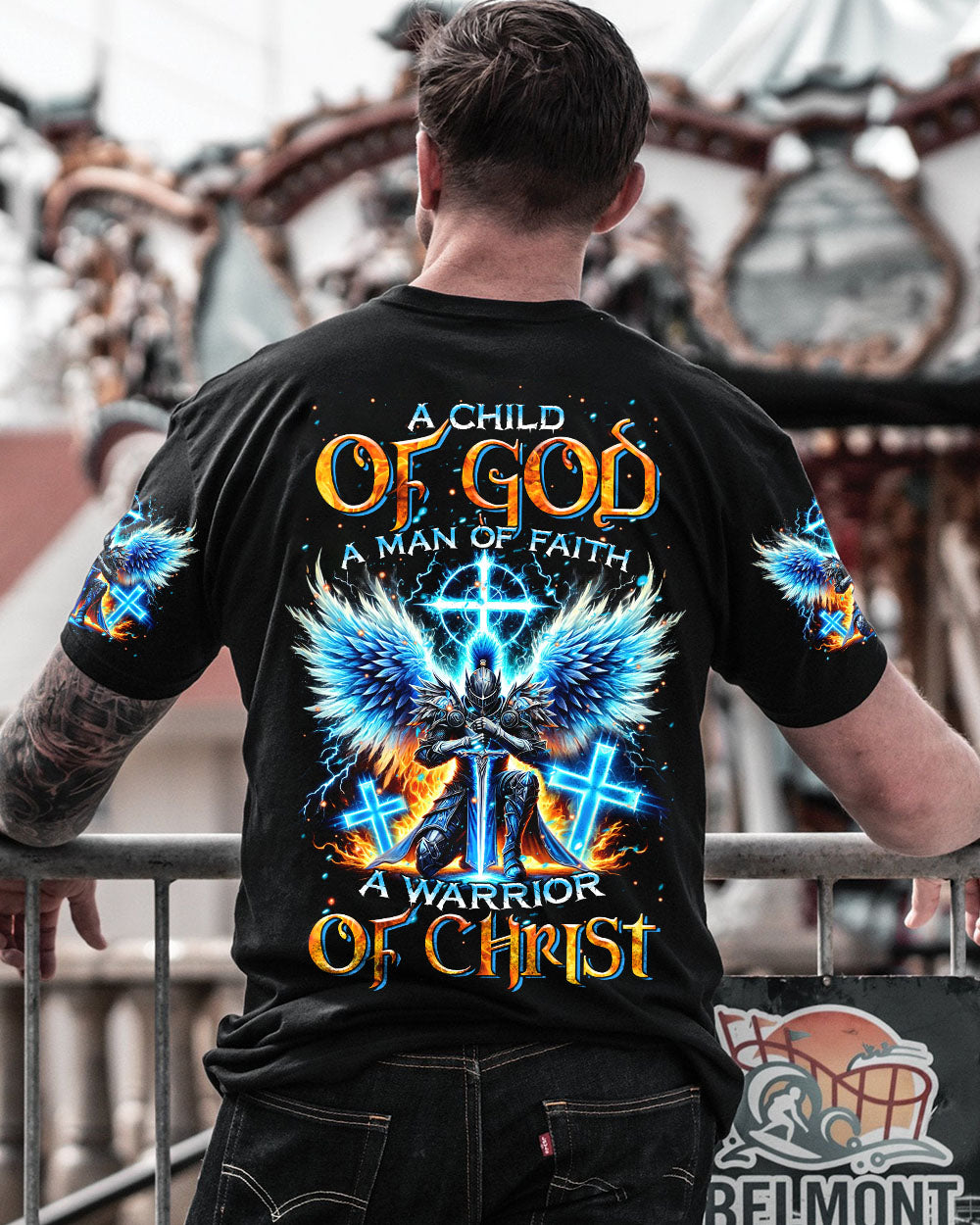 A Warrior Of Christ Men's All Over Print Shirt - Trunx867904