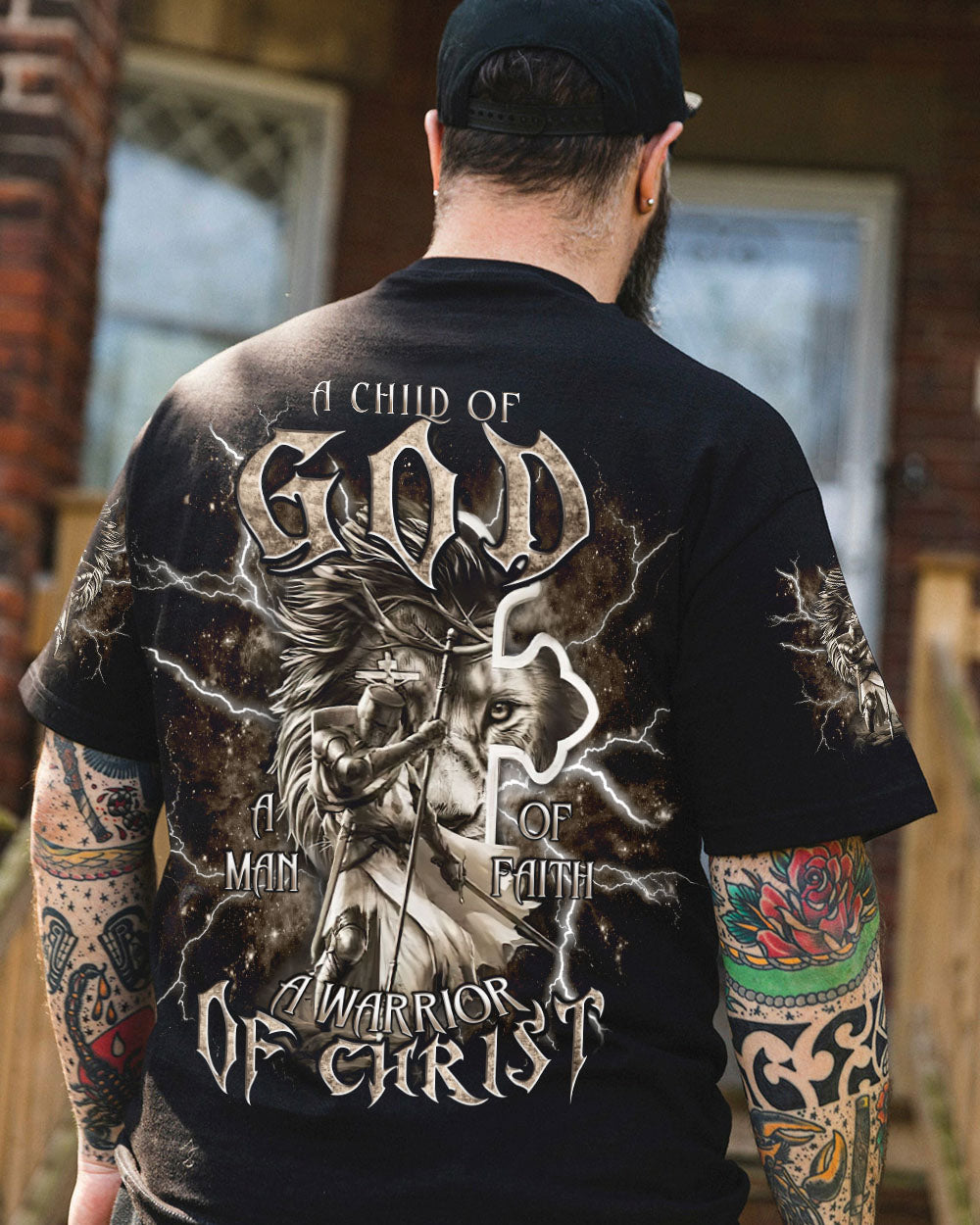 A Warrior Of Christ Men's All Over Print Shirt - Trunx636306