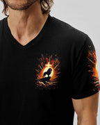 Even In The Darkness Lion Men's All Over Print Shirt - Trunx574008