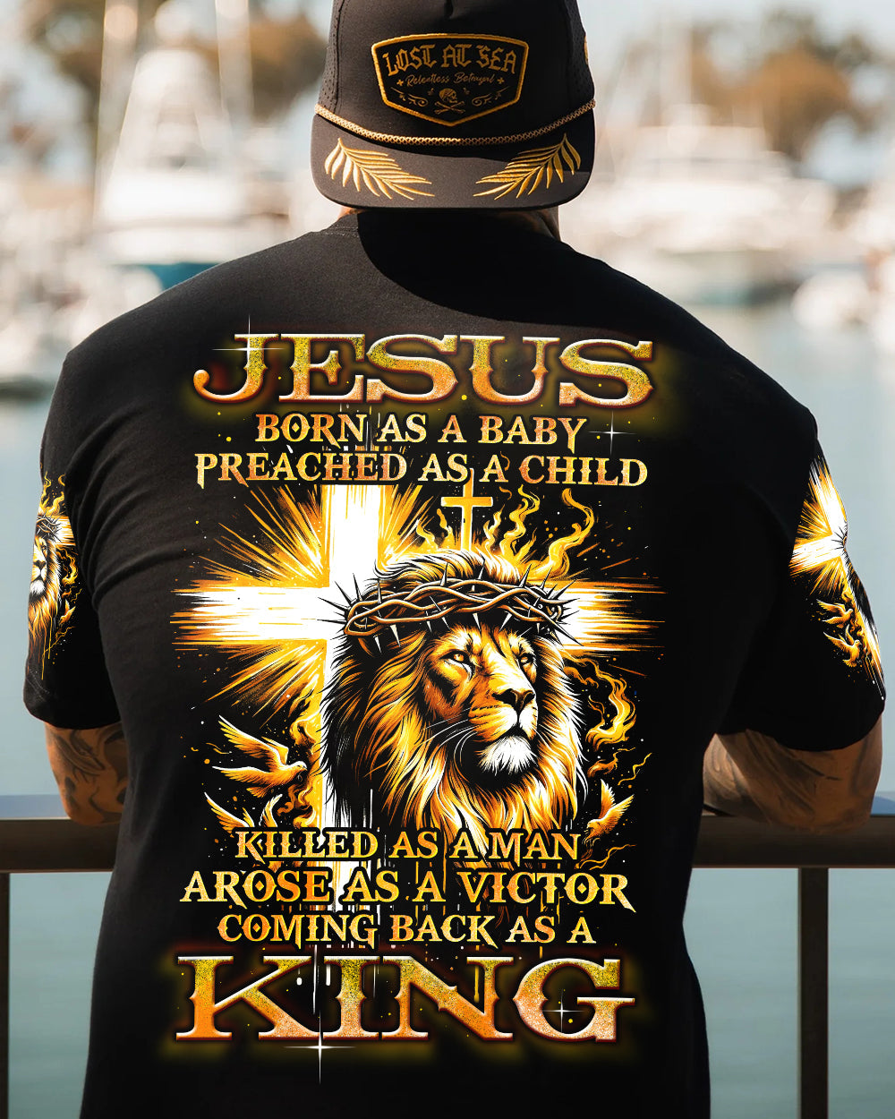 Coming Back As A King Men's All Over Print Shirt - Trunx648006
