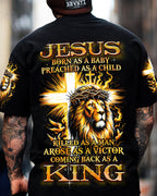 Coming Back As A King Men's All Over Print Shirt - Trunx648006