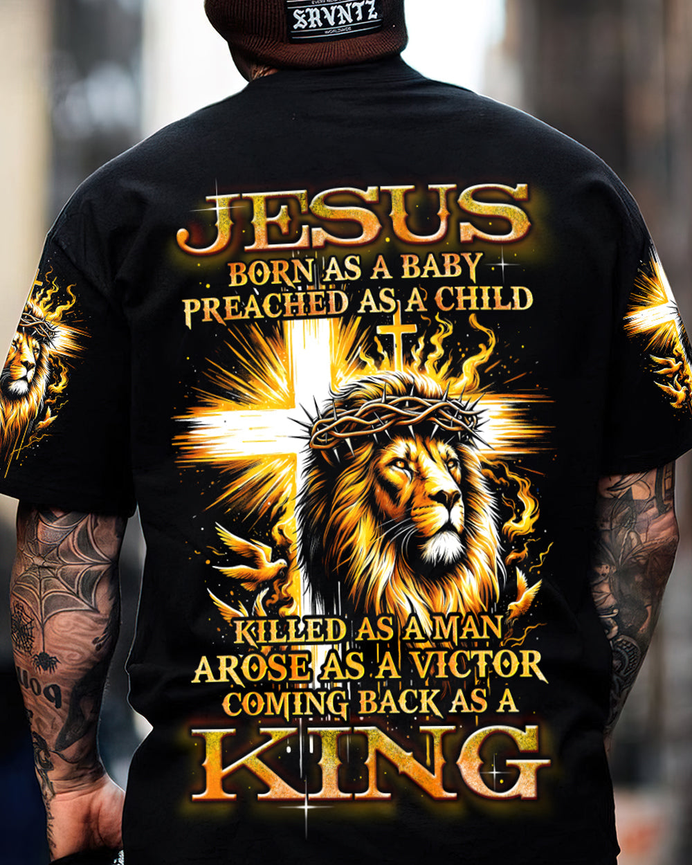 Coming Back As A King Men's All Over Print Shirt - Trunx648006