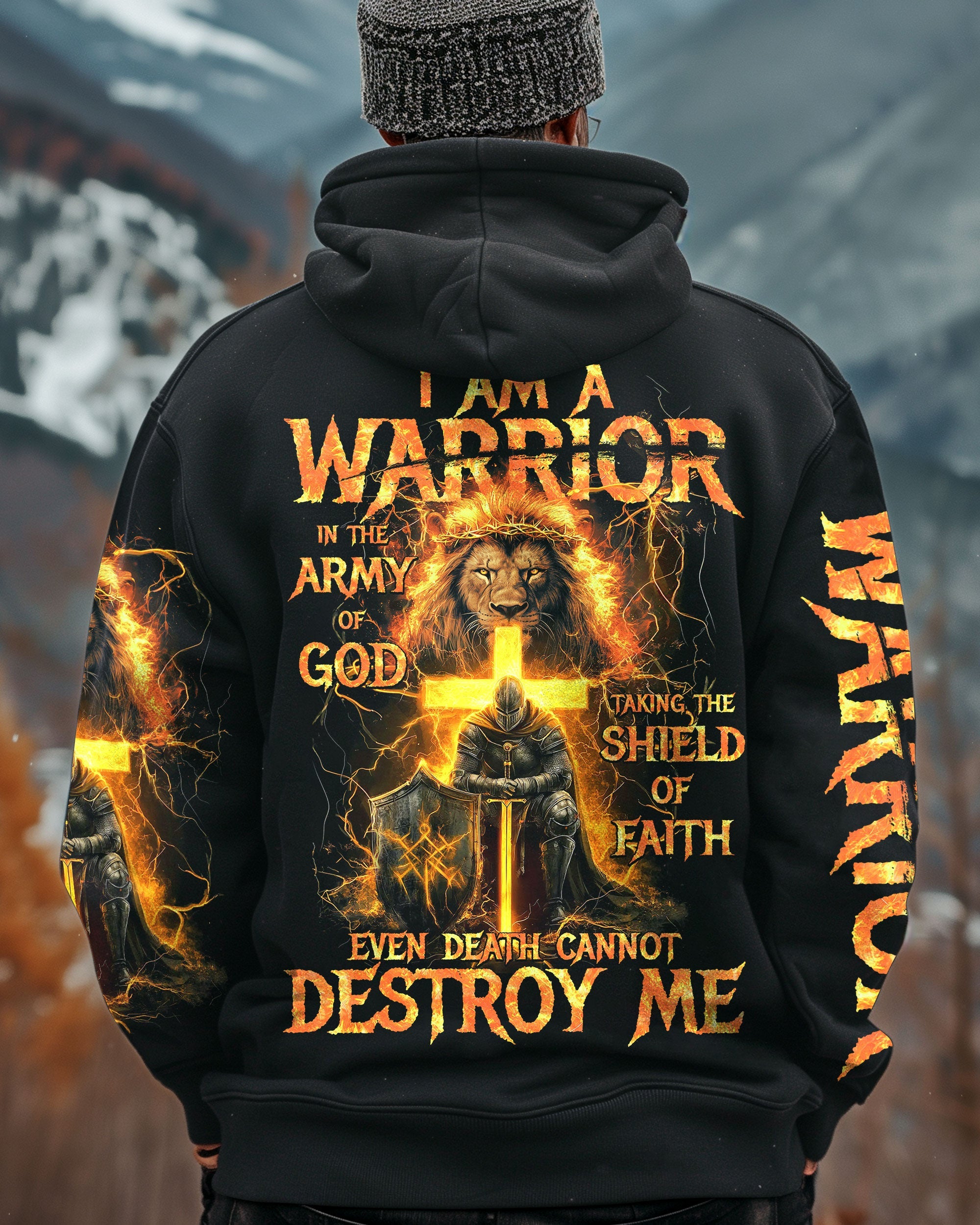 I Am A Warrior In The Army Of God Men's All Over Print Shirt - Trunx414276