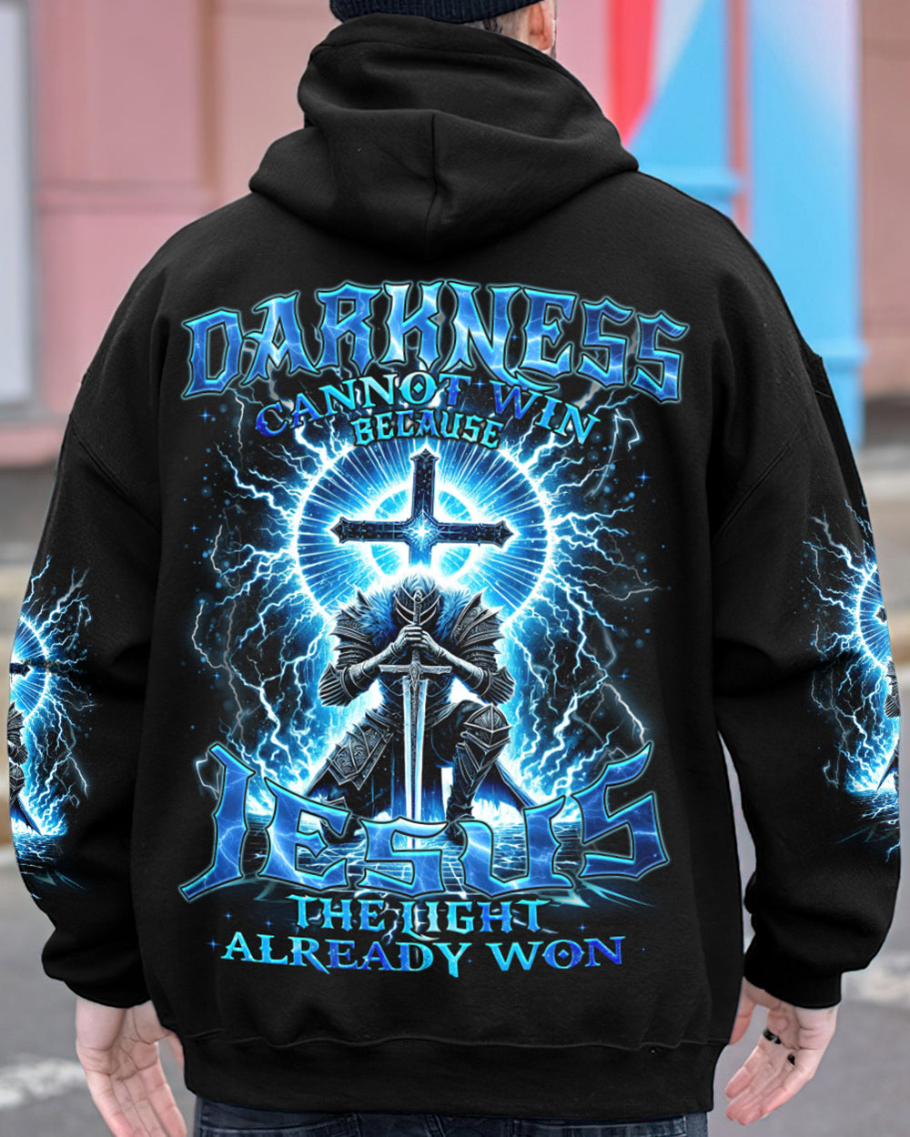 Darkness Cannot Win Men's All Over Print Shirt - Trunx448675
