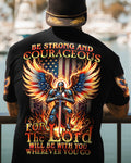Be Strong And Courageous Men's All Over Print Shirt - Trunx559061