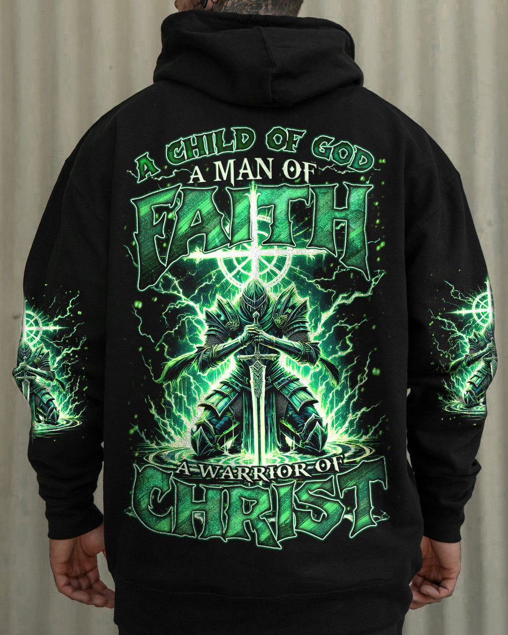 Child Of God A Warrior Of Christ Men's All Over Print Shirt - Trunx630841