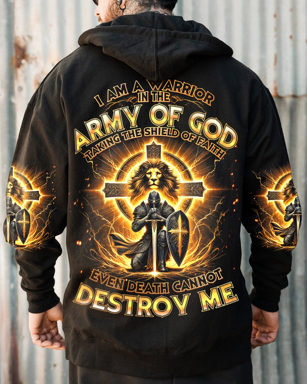 I Am A Warrior In The Army Of God Men's All Over Print Shirt - Trunx184852