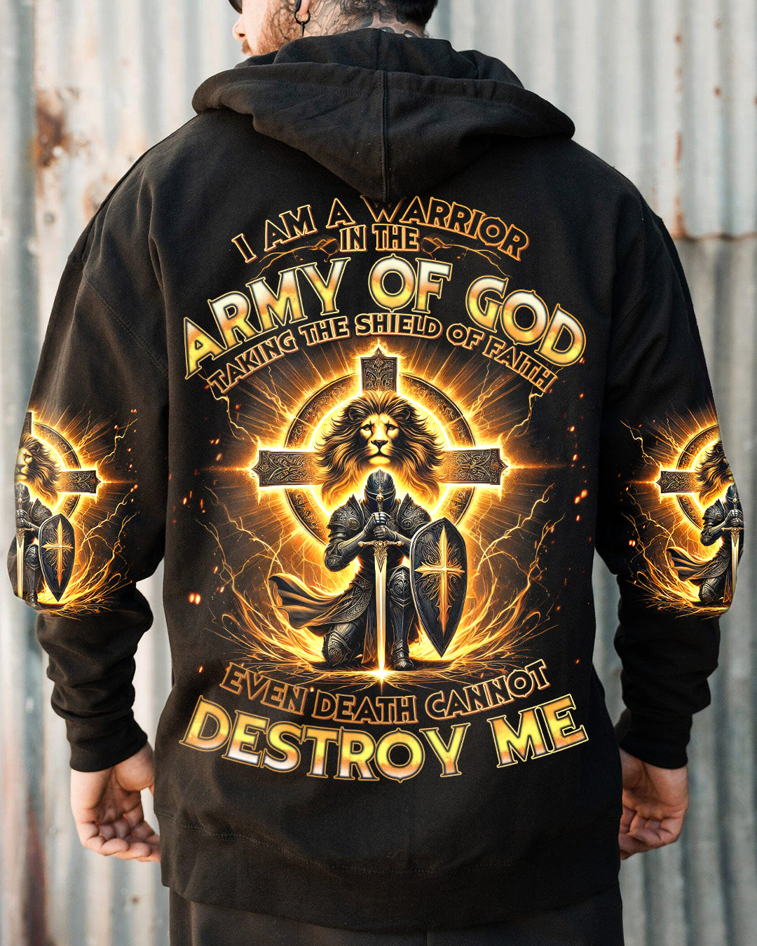 I Am A Warrior In The Army Of God Men's All Over Print Shirt - Trunx184852