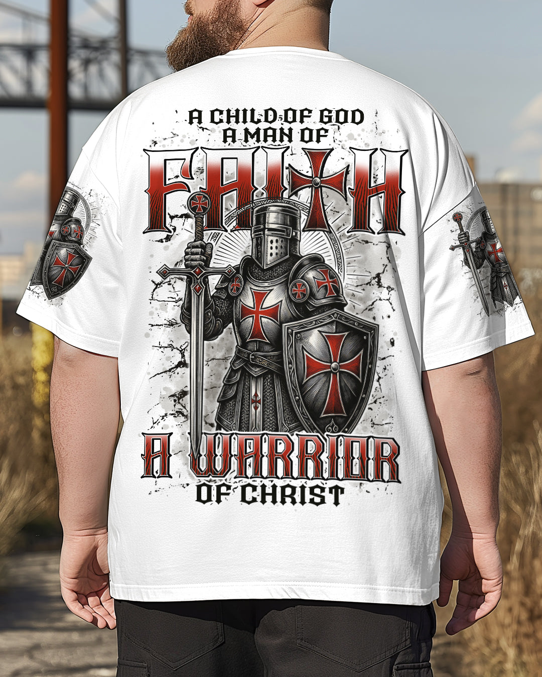 A Warrior Of Christ Men's All Over Print Shirt - Trunx966472