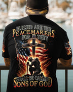 Blessed Are The Peacemakers Men's All Over Print Shirt - Trunx936366