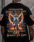 I Would Rather Stand With God Men's All Over Print Shirt - Trunx289130