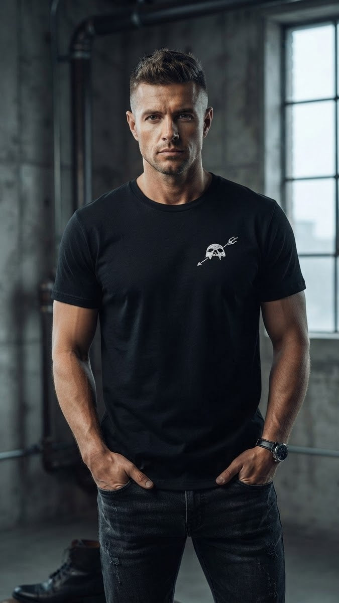 Unisex Athletic Fit Graphic T-Shirt – Soft 60/40 Cotton-Poly Blend | Anti-Shrink | Training, Fitness & Travel