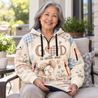Personalized Country Duck Half-Zip Hoodie