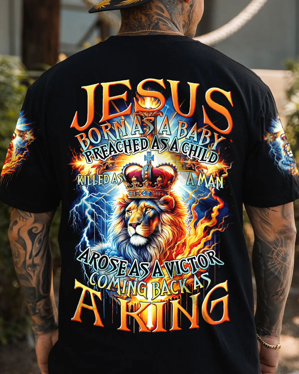 Coming Back As A King Men's All Over Print Shirt - Trunx649963